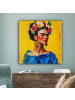 MuchoWow Leinwand Bilder Gelb
