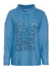 Gina Laura Sweatshirt in himmelblau