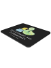 Mr. & Mrs. Panda Mouse Pad Bibliothekar Leidenschaft mit Spruch in Schwarz