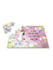 Mr. & Mrs. Panda Puzzle Einhorn  mit Spruch in Rot Pastell