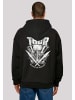 F4NT4STIC Ultra Heavy Hoodie Marvel Thor Ragnarok Thor Hammer Logo in schwarz