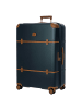 BRIC`s Bellagio - 4-Rollen-Trolley XL 82 cm erw. (eucalyptus) in blue/tan