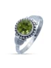 mantraroma 925er Silber - Ringe mit Peridot facettiert