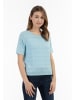 myMo Damen Strickpullover in Hellblau