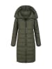 Navahoo Winterjacke Navahoo Mondmaedchen Damen Winter Steppjacke N036 in Olive