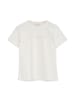 Polo Club T-Shirt WOMAN EST MINIMAL TITLE TSHIRT W IO SHORT SLEEVE REGULAR FIT in Ecru