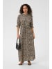Kaffe Kleid KAvelana Regular fit in Multi Color Leo Print