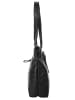 SPIKES & SPARROW Shopper echt Leder in schwarz