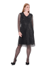Ulla Popken Midikleid in asphaltgrau
