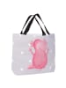 Mr. & Mrs. Panda Damen Schultertasche Axolotl Hurra ohne Spruch in Grau Pastell
