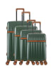 SWISS KOPPER 4 tlg. Kofferset ZERMATT O in Grün (102L/69L/45L/32L)