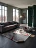 KADIMA DESIGN Läufer Abstrakt pflegeleicht Wohnzimmer Schlafzimmer Flur Esszimmer in Rot