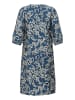 KAFFE curve Kleid KCmahlia A-shape in Bering Sea/White Paisley