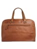 Sansibar Reisetasche echt Leder in cognac