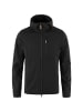 FJÄLLRÄVEN Fleecejacke Keb Hoodie in Schwarz