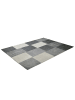 Kayoom Kurzflor Teppich Lyrical 110 in multi - grau - rechteckig