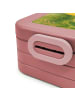 Mr. & Mrs. Panda Lunch Box Beste Freunde Zitrone Design ohne Spruch in Rot Pastell