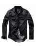 Brandit Hemd "Riley Denim Shirt Long Sleeve" in Schwarz