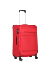 Worldpack Dublin 4 Rollen Kofferset 3-teilig mit Dehnfalte feuerrot