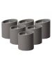 Villeroy & Boch 6er Set Duftkerzen Fantasy New Moon Home ø 8,6 x 9,1 cm in taupe