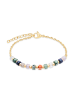 s.Oliver Armband Colorful Beads in gold
