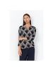 soyaconcept Langarmbluse in c navy combi