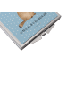 Mr. & Mrs. Panda Klappspiegel Schnabeltier Mut mit Spruch in Blau Pastell