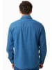 Organication Hemd "MOR19701" in Mittelblau