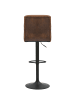 byLiving Barhocker Phil in Braun - (B) 42 x (H) 122 x (T) 51 cm