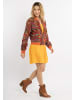IZIA Damen Blouson in Orange Mehrfarbig
