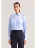 Seidensticker Pilotenbluse Slim in Hellblau