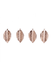 Home&Styling Collection Weihnachtsschmuck, 4er-Set in Gold