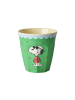Rice Melaminbecher Becher Snoopy Medium in grün