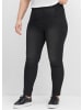 sheego Schlupfjeans in black denim