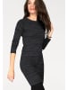 Aniston CASUAL Strickkleid in anthrazit