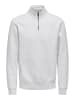 ONLY & SONS Sweatshirt in Super Light Grey Melange 1
