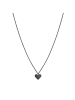 Tamaris Kette Heart in schwarz