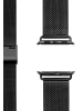 WRISTR Smartwatch-Armband (2-tlg. Set) Milanese in Schwarz / Roségold