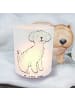 Mr. & Mrs. Panda Windlicht Deko Bichon Frisé Moment ohne Spruch in Transparent