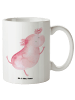 Mr. & Mrs. Panda Steinguttasse Axolotl Tanzen ohne Spruch in Weiß