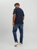 JACK & JONES PLUS T-shirt in Navy Blazer