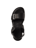 Tamaris Sandalette in BLACK LEATHER