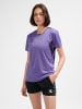 Hummel T-Shirt Hmlauthentic Damen in DAHLIA PURPLE/ASPHALT