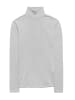Herrlicher TINKER JERSEY GLITTER Rollkragenshirt in Silber