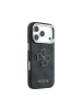 Guess Guess 4G Big Resin kompatibel mit iPhone 18 Pro Max und 17 Pro in Schwarz