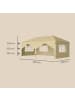SONGMICS Pavillon Sheld in Beige - (B)300 x (H)264 x (T)600 cm