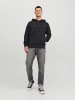 Jack & Jones Bequemer Kapuzenpullover mit dezentem Schriftzug Robust in Schwarz