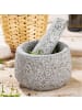 GAUMENKICK Granitmörser mit Stößel - D: 13cm - H: 8cm