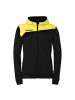 Kempa Trainingsjacke Athletics 29 Women in schwarz/limonengelb