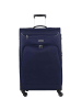 D&N Travel Line 6404 - 4-Rollen-Trolley L 78 cm (blau) in blau